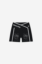 Rose City - Women’s High Rise Performance Shorts (Black)