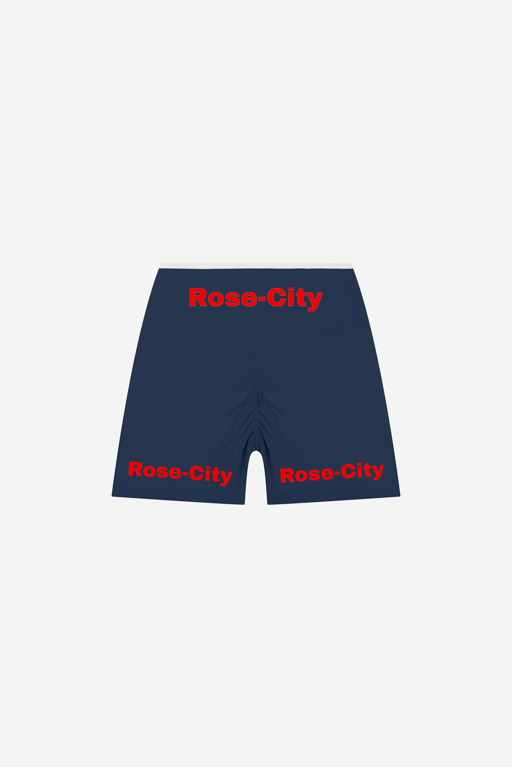 Rose City - Women’s High Rise Performance Shorts (Navy)