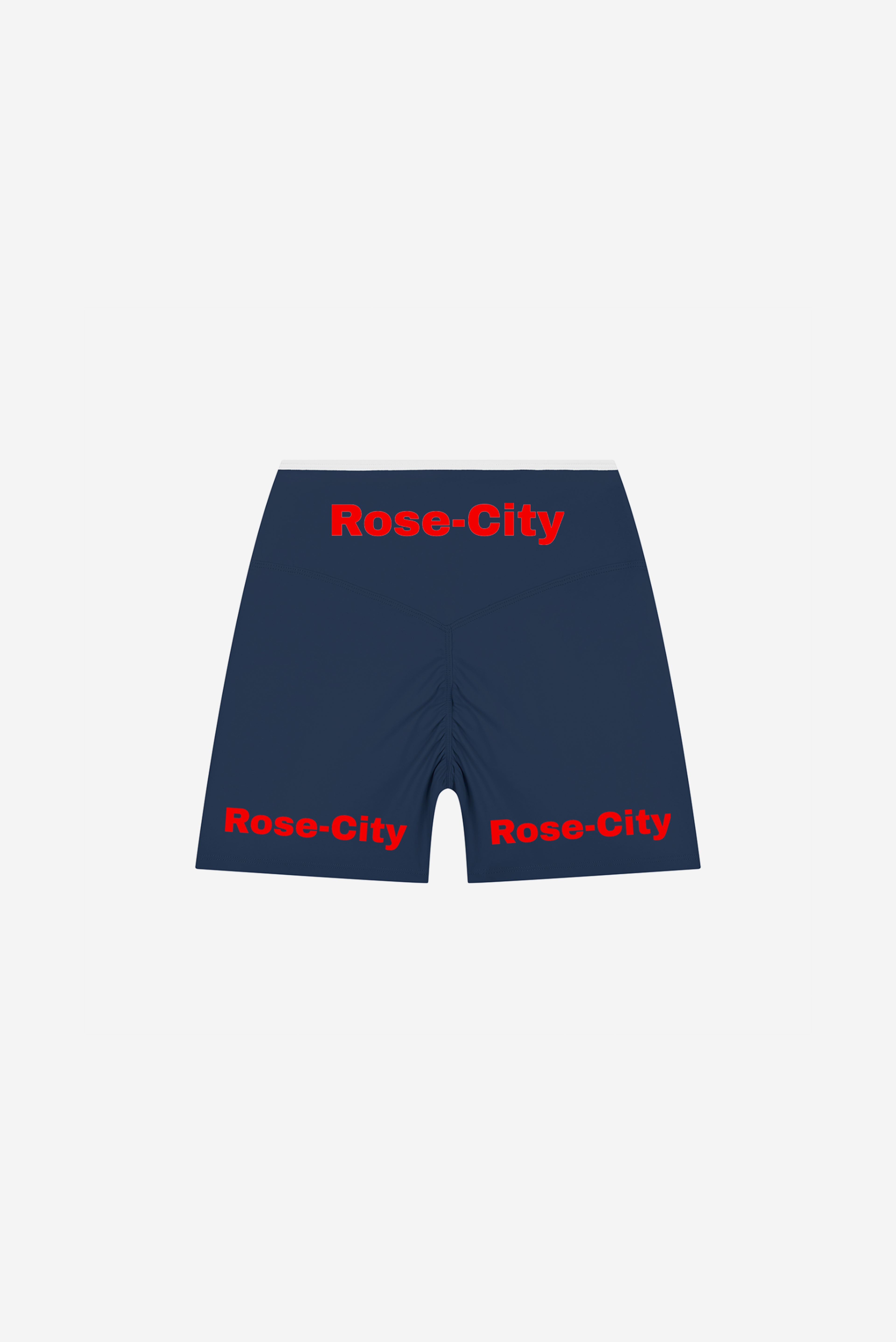 Rose City - Women’s High Rise Performance Shorts (Navy)
