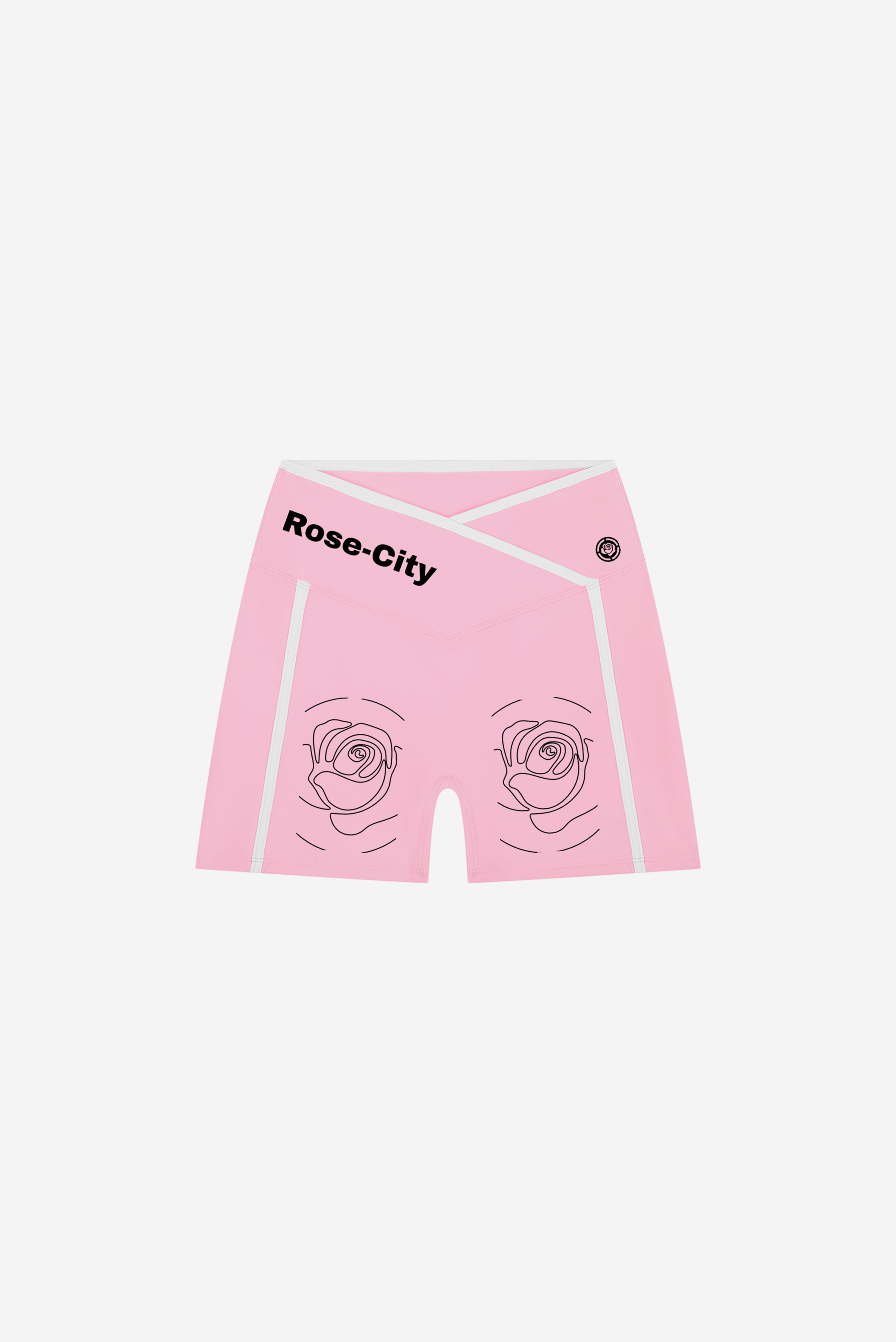 Rose City - Women’s High Rise Performance Shorts (Pink)