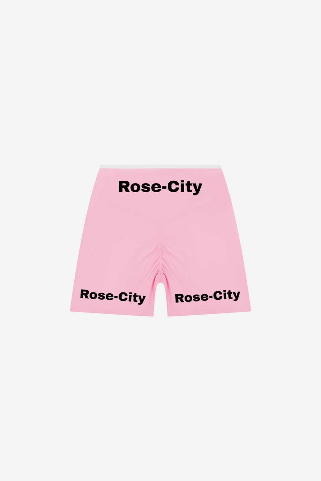 Rose City - Women’s High Rise Performance Shorts (Pink)