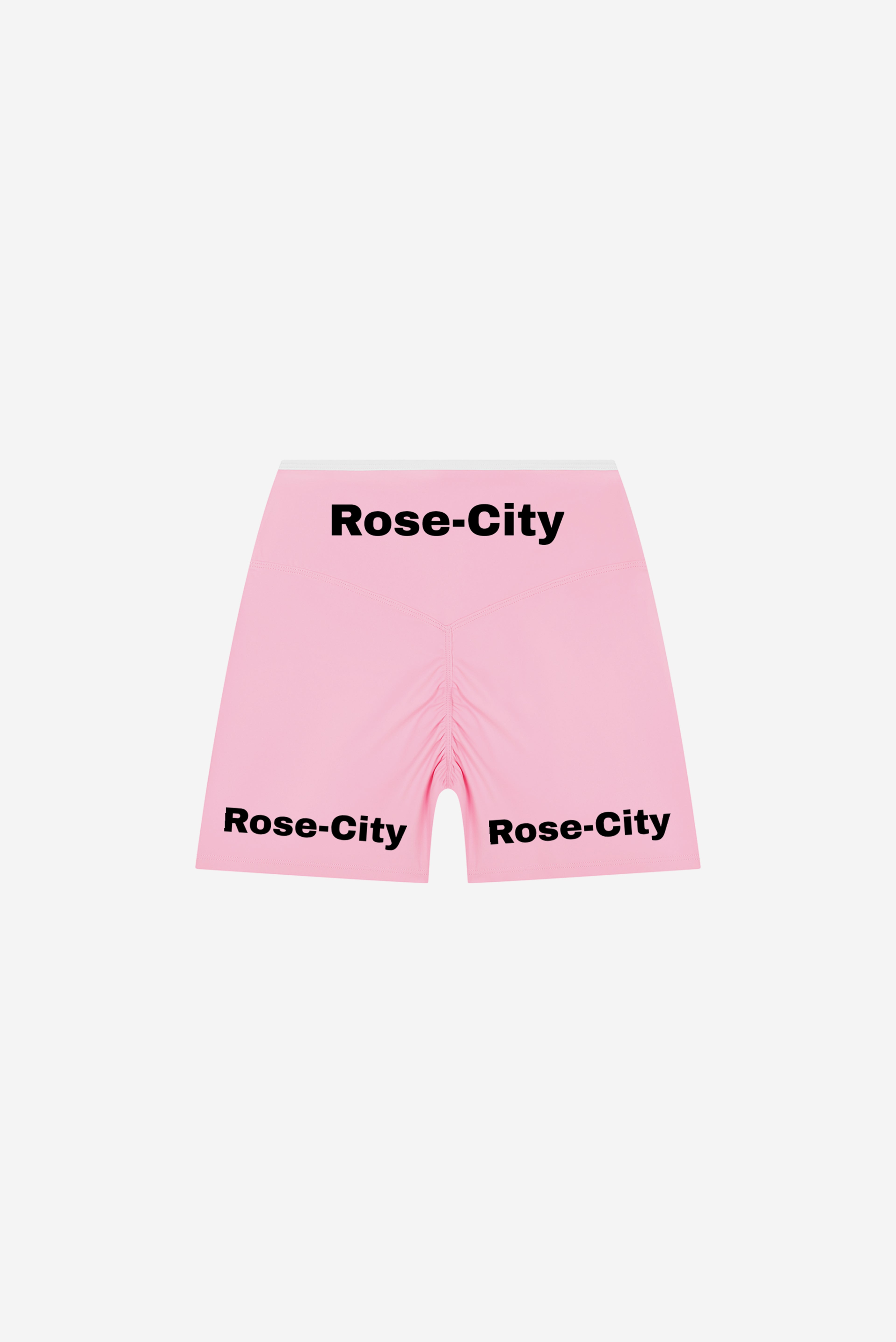 Rose City - Women’s High Rise Performance Shorts (Pink)