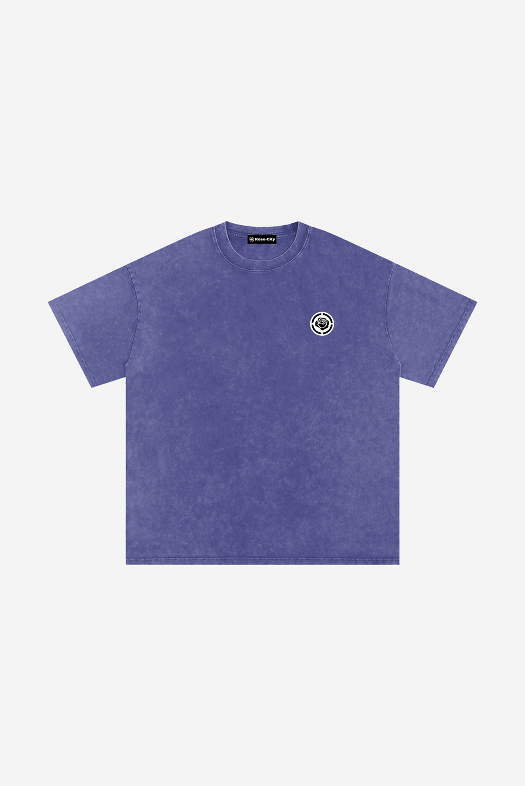 Rose-City Essential - Snow Washed T-Shirt (Purple)