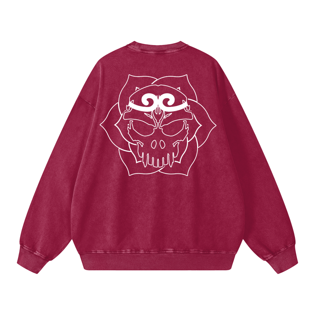 Snow Washed Oversized Sweatshirt