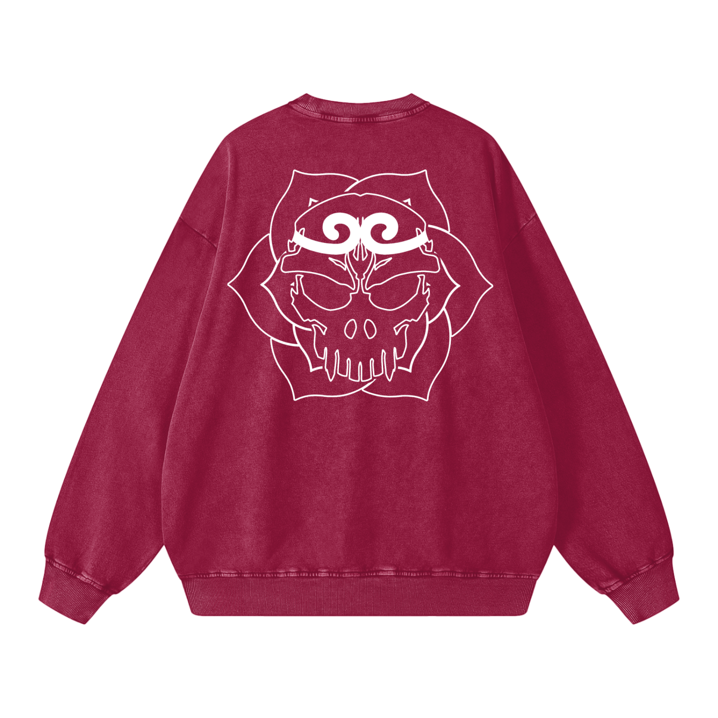 Snow Washed Oversized Sweatshirt