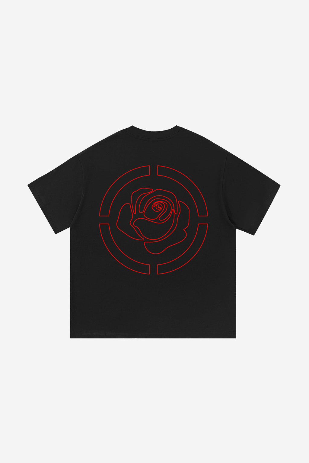 Rose-City Logo - T-Shirt (Black)