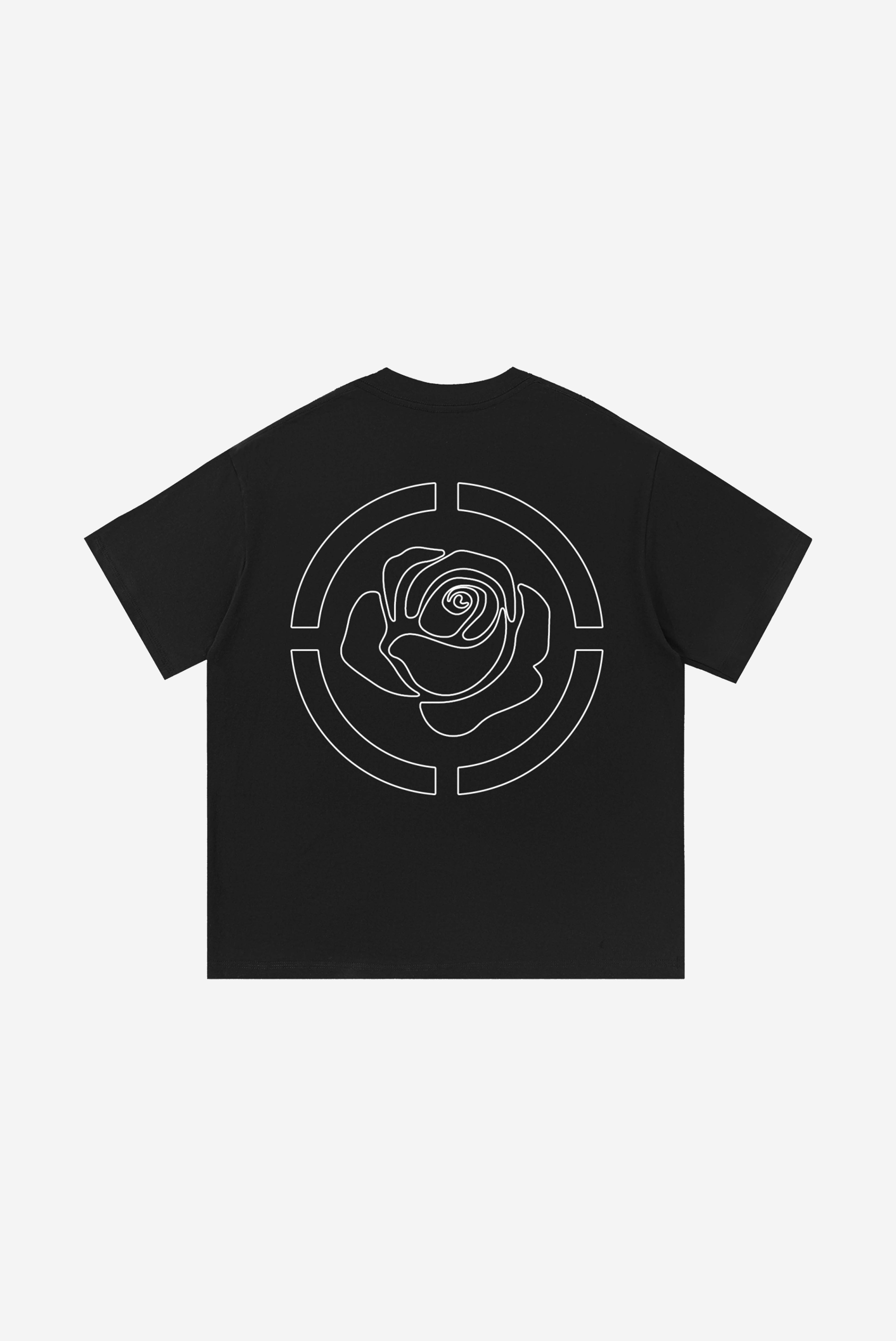 Rose-City - T-Shirt (Black)