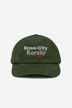 Rose City Royalty - Corduroy Hat (Moss Green)