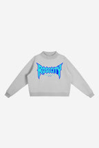 RC Concert - Essential Fleece Mock-Neck Crew Sweatshirt (Heather Grey)