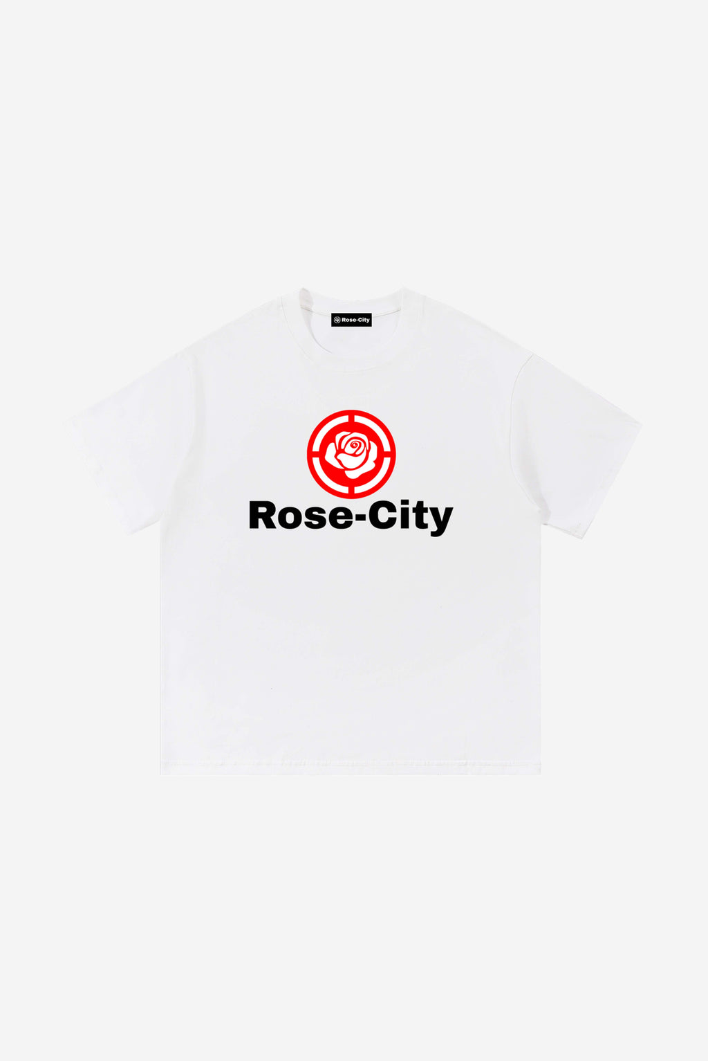 Rose-City Logo - T-Shirt (White)