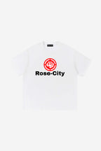 Rose-City Logo - T-Shirt (White)