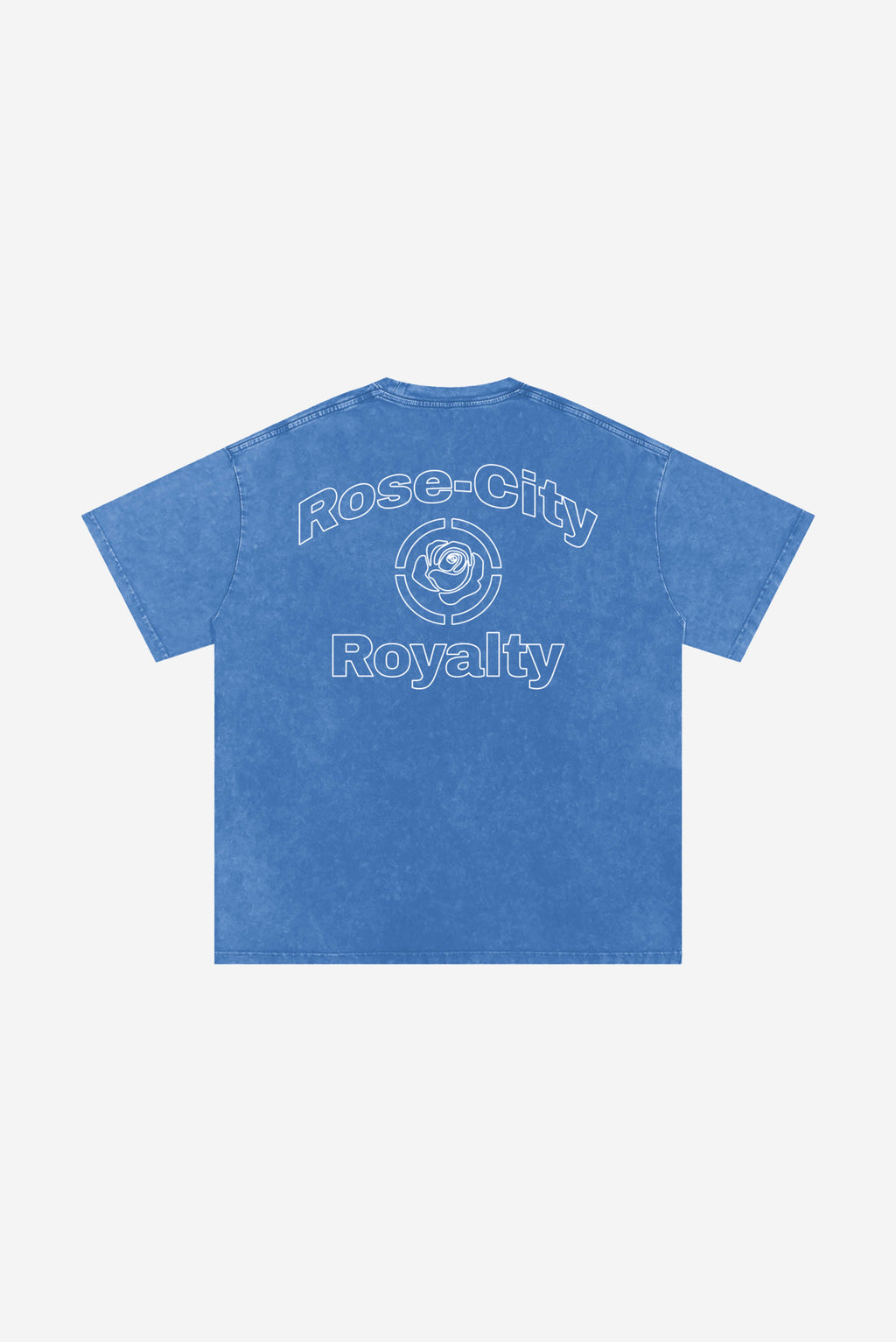 Rose-City Essential - Snow Washed T-Shirt (Royal Blue)