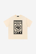 Rose-City Emblem - T-Shirt (Cream)