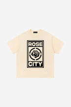 Rose-City Emblem - T-Shirt (Cream)