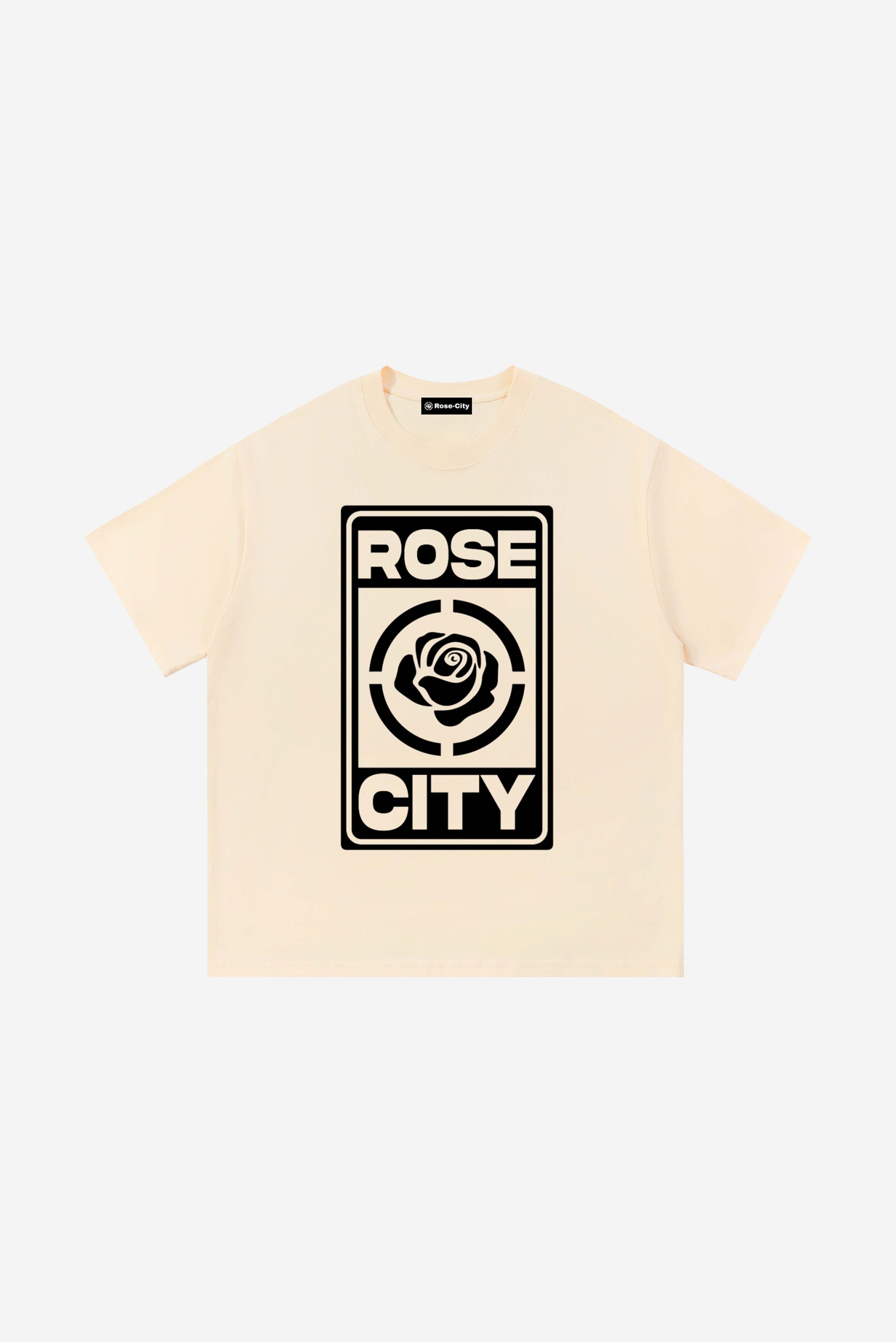 Rose-City Emblem - T-Shirt (Cream)