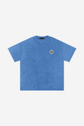 Rose-City Essential - Snow Washed T-Shirt (Royal Blue)