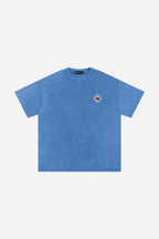 Rose-City Essential - Snow Washed T-Shirt (Royal Blue)