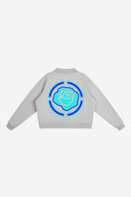 RC Concert - Essential Fleece Mock-Neck Crew Sweatshirt (Heather Grey)