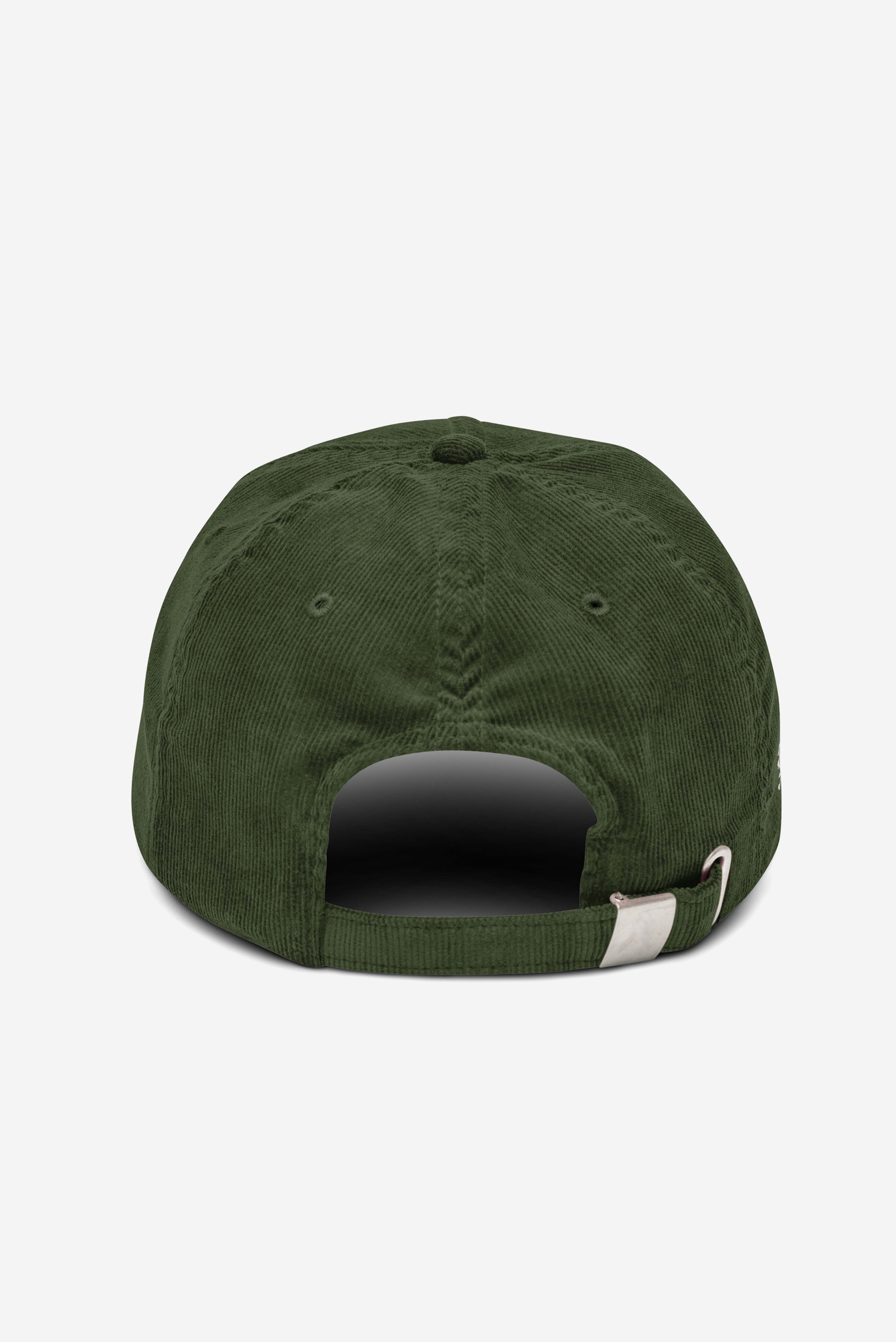 Rose City Royalty - Corduroy Hat (Moss Green)