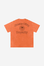Rose-City Essential - Snow Washed T-Shirt (Orange)