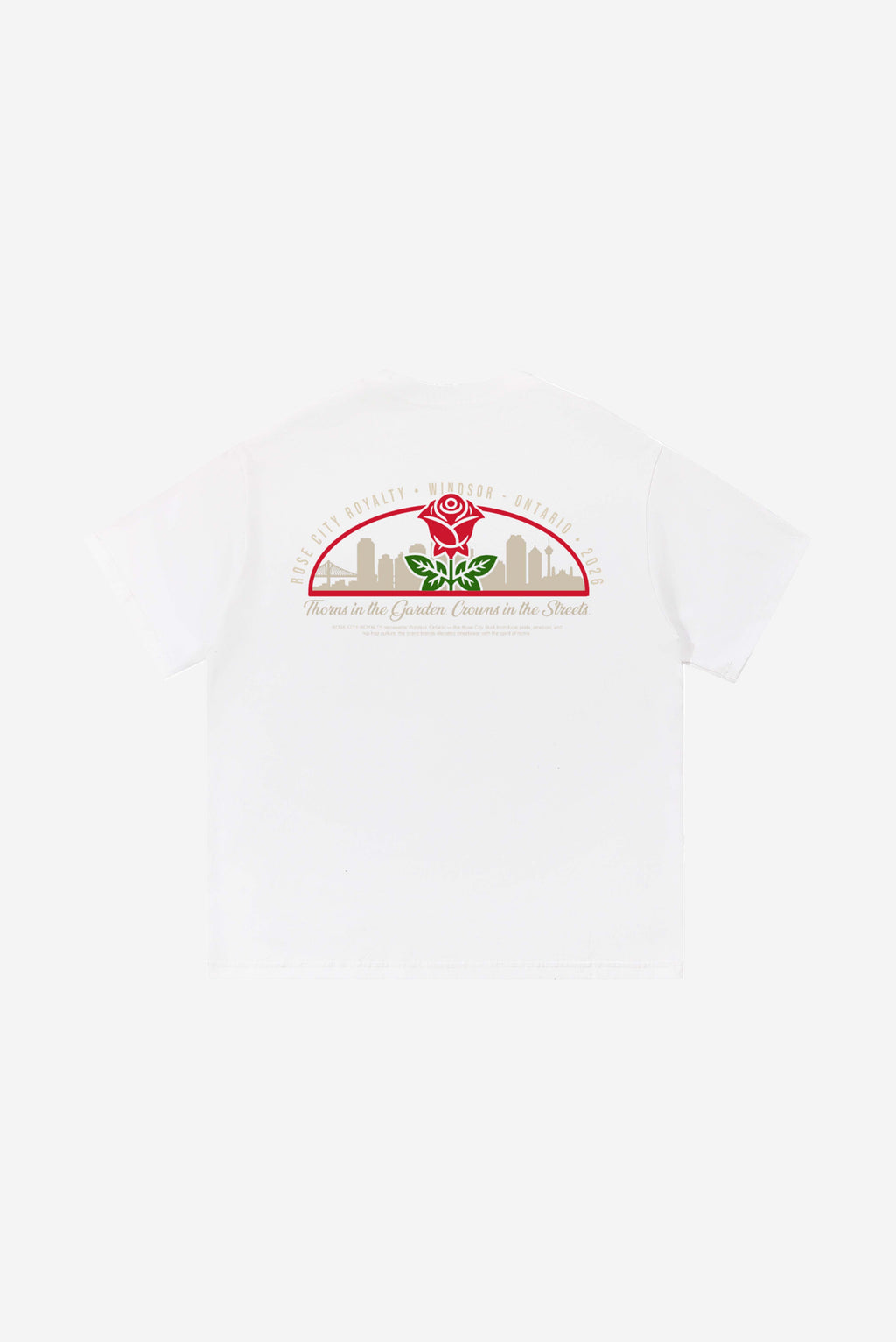 Rose-City Windsor - T-Shirt (White)