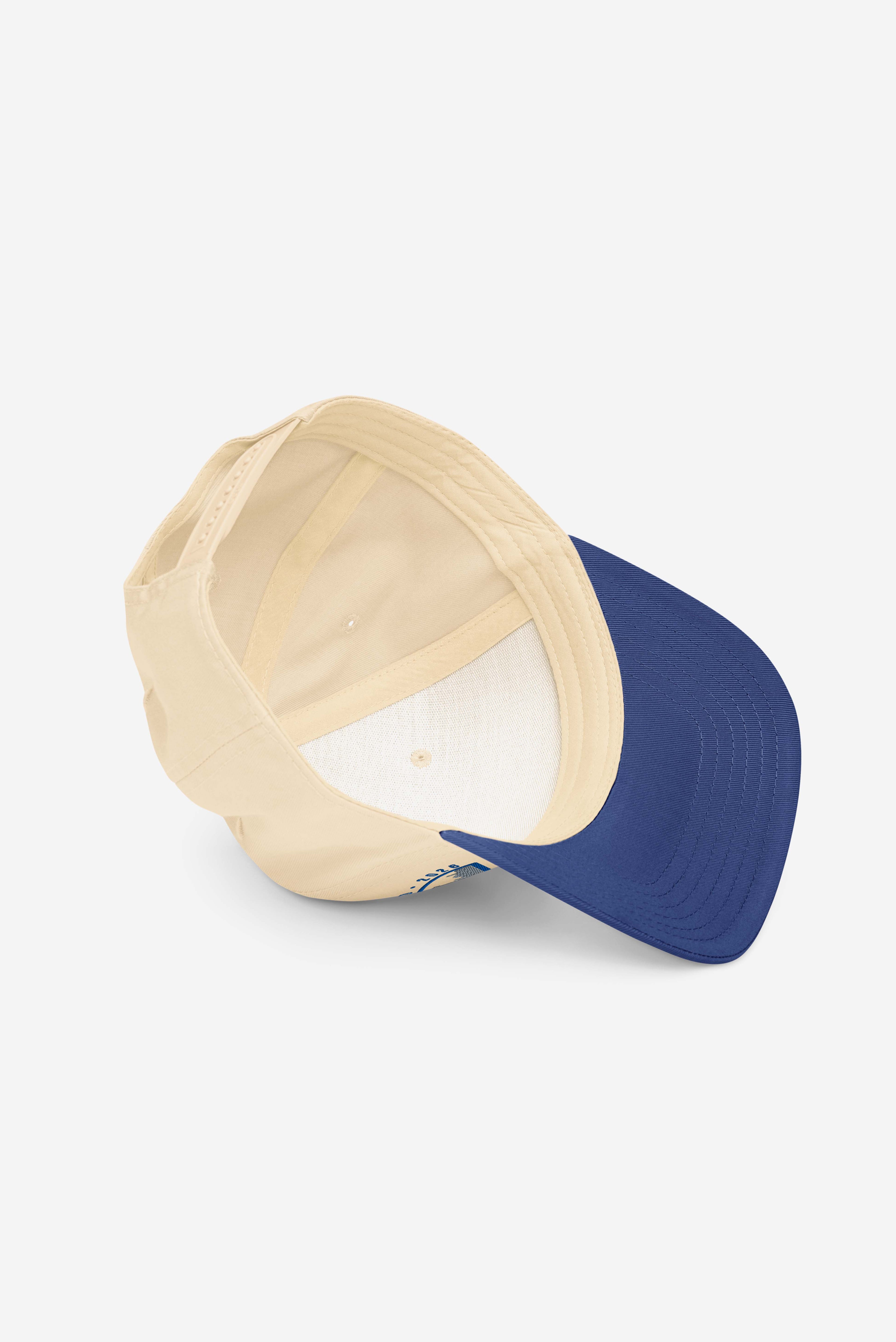 Rose City Ambassador - 5 panel cap (Cream/Royal Blue)