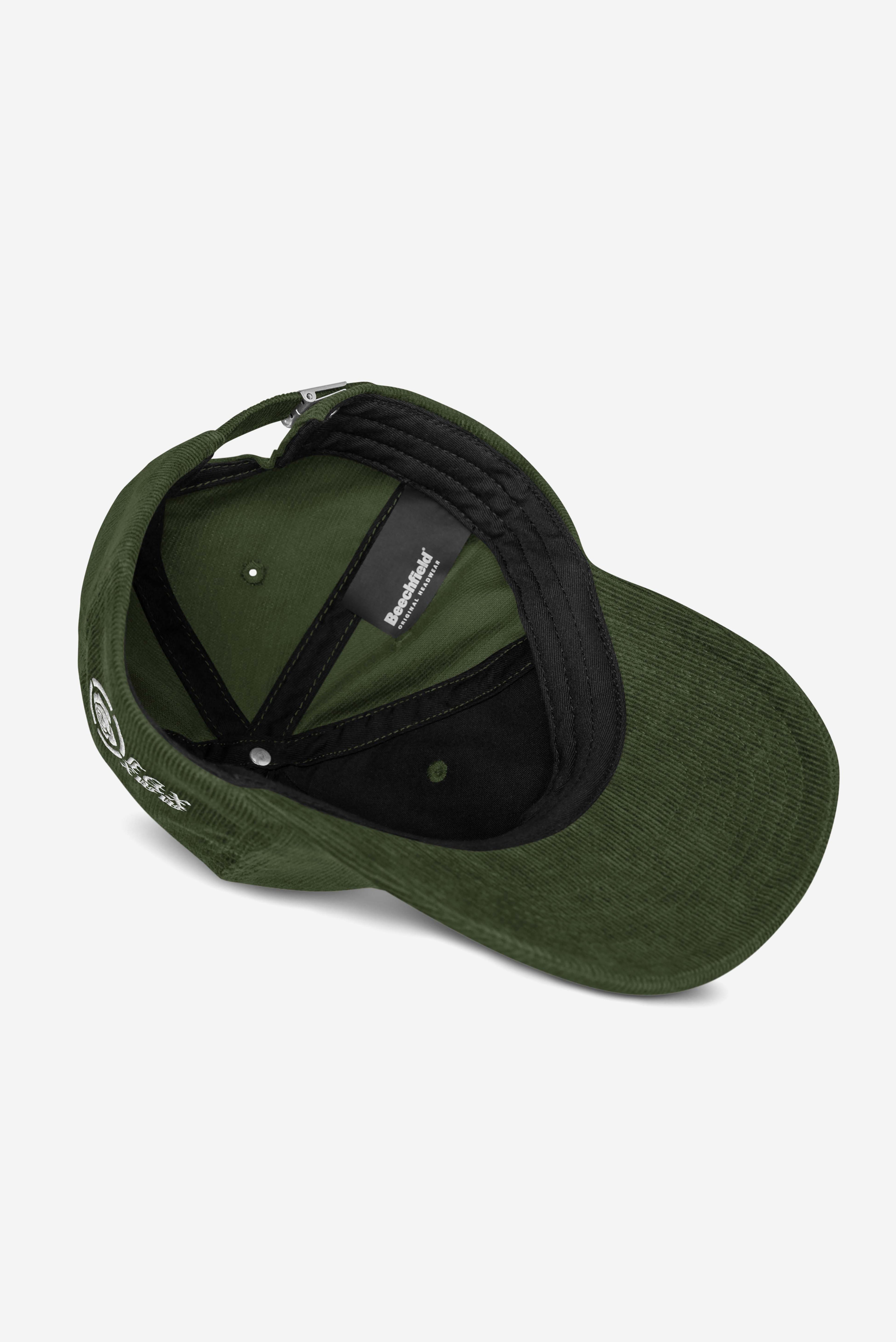 Rose City Royalty - Corduroy Hat (Moss Green)