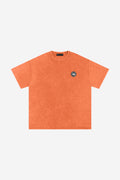 Rose-City Essential - Snow Washed T-Shirt (Orange)