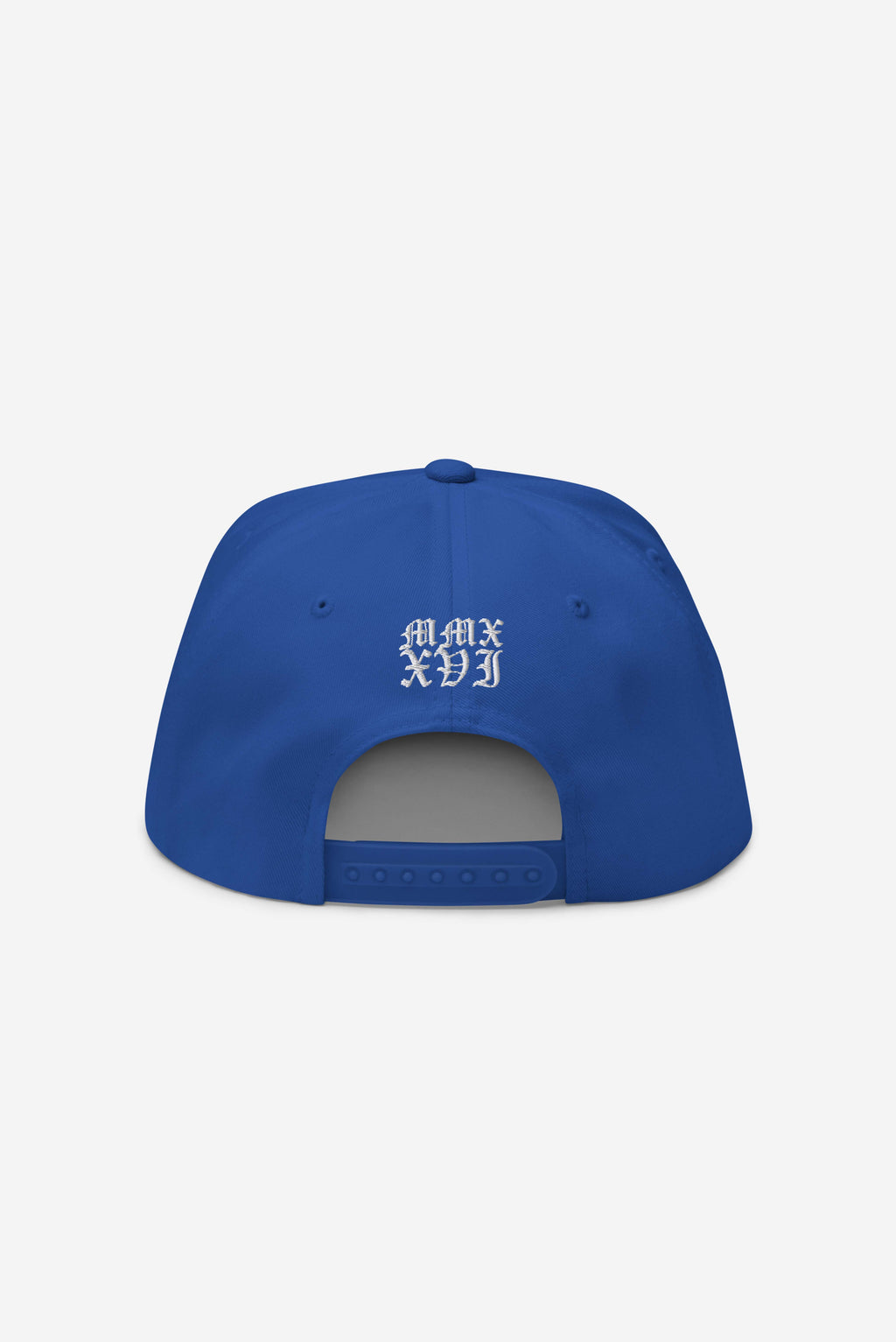Rose-City - Logo - A Frame Flat Bill Cap (Blue)