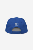 Rose-City - Logo - A Frame Flat Bill Cap (Blue)