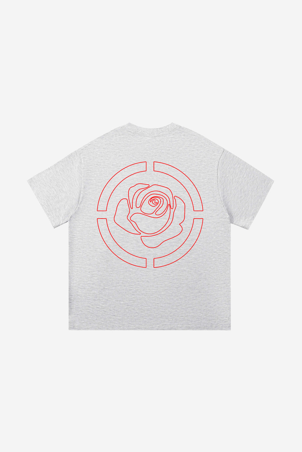 Rose-City Logo - T-Shirt (Heather Grey)