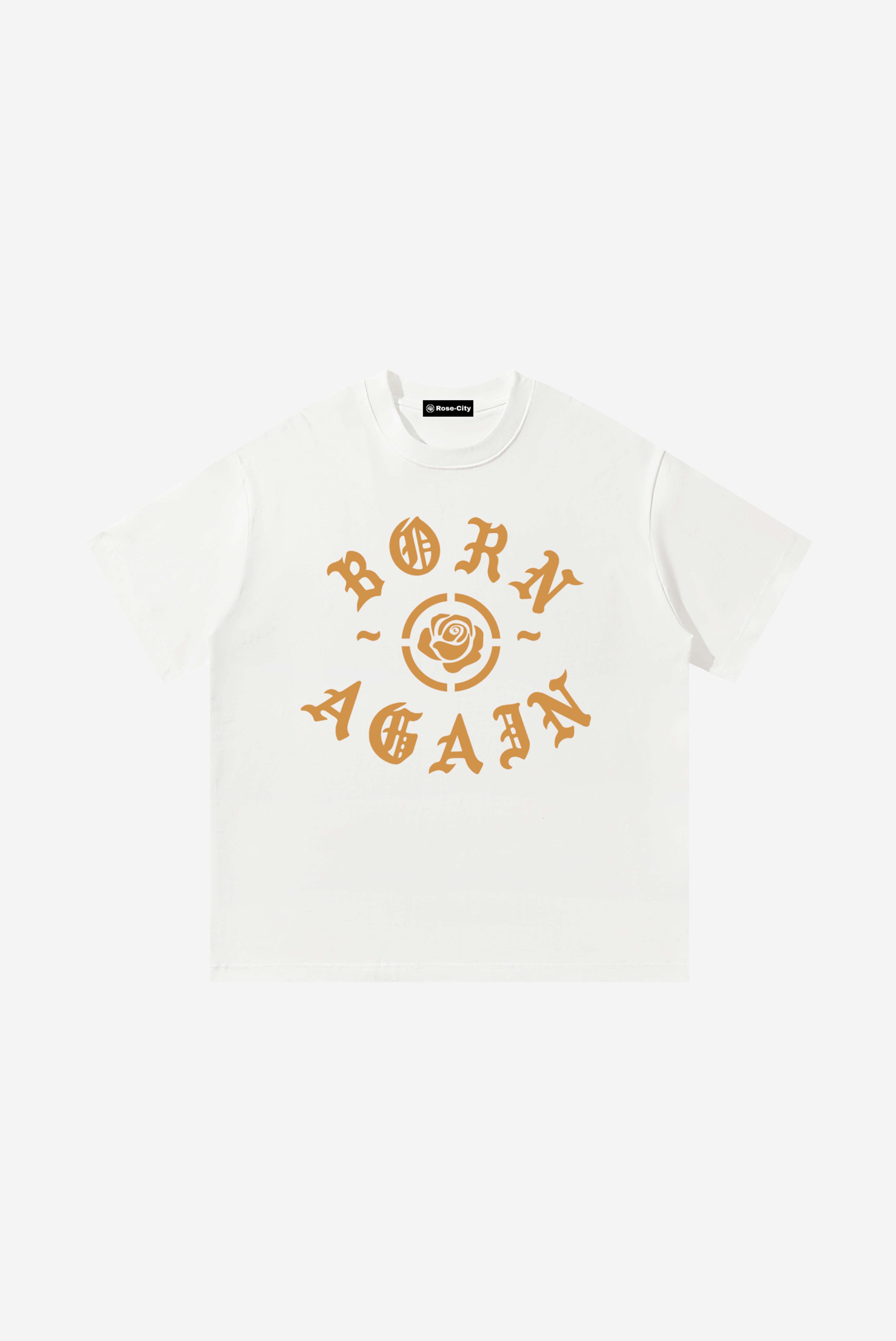 Born Again - T-Shirt (White)