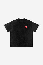 Rose-City Essential - Snow Washed T-Shirt (Black)