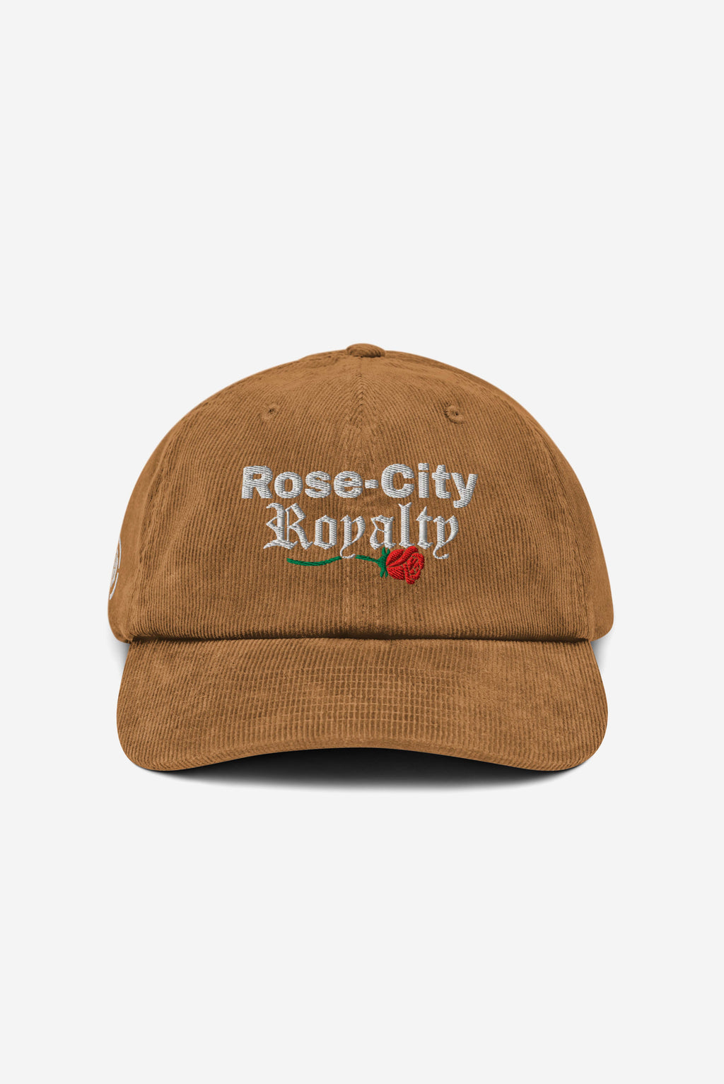 Rose City Royalty - Corduroy Hat (Khaki)