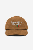 Rose City Royalty - Corduroy Hat (Khaki)