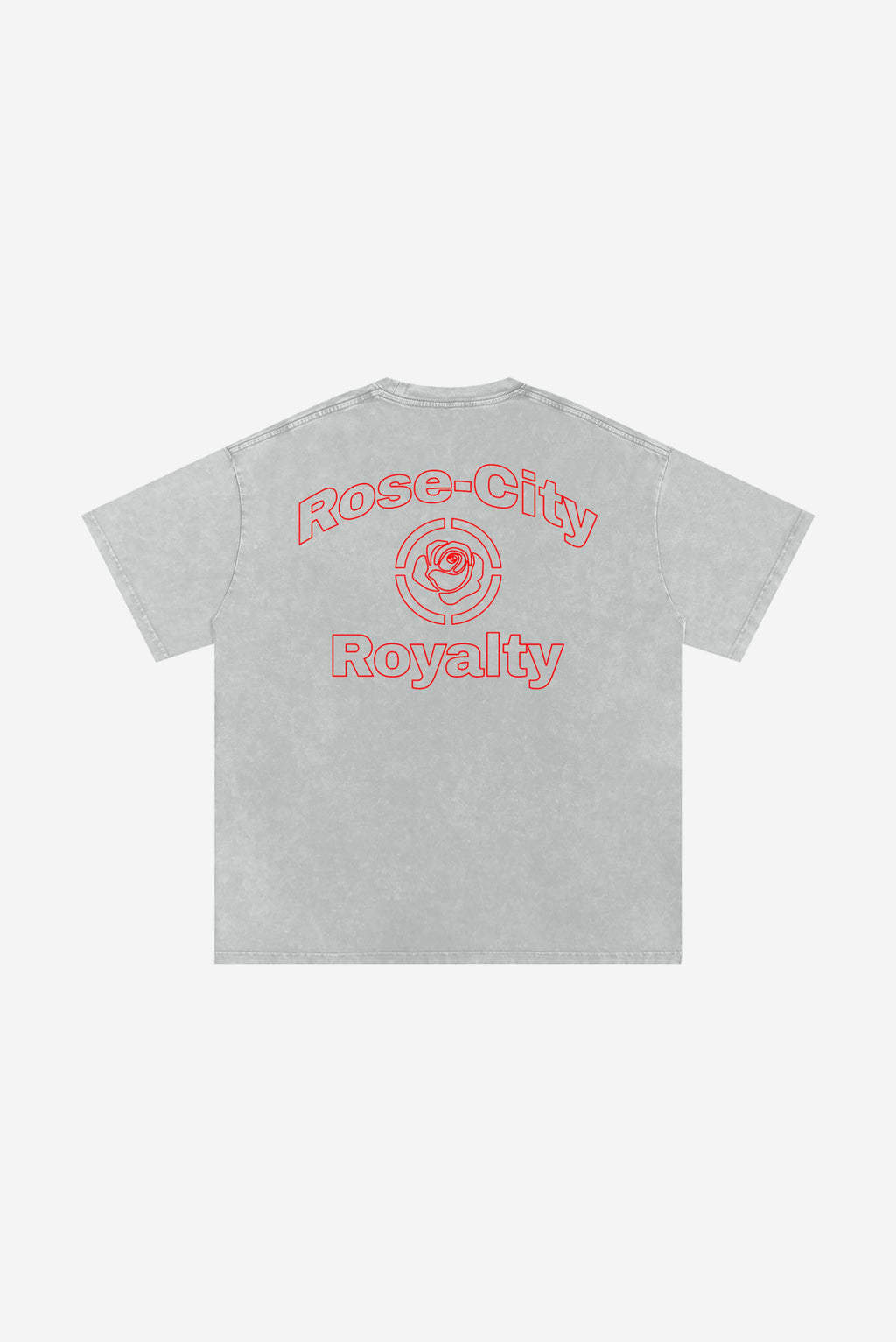 Rose-City Essential - Snow Washed T-Shirt (Grey)