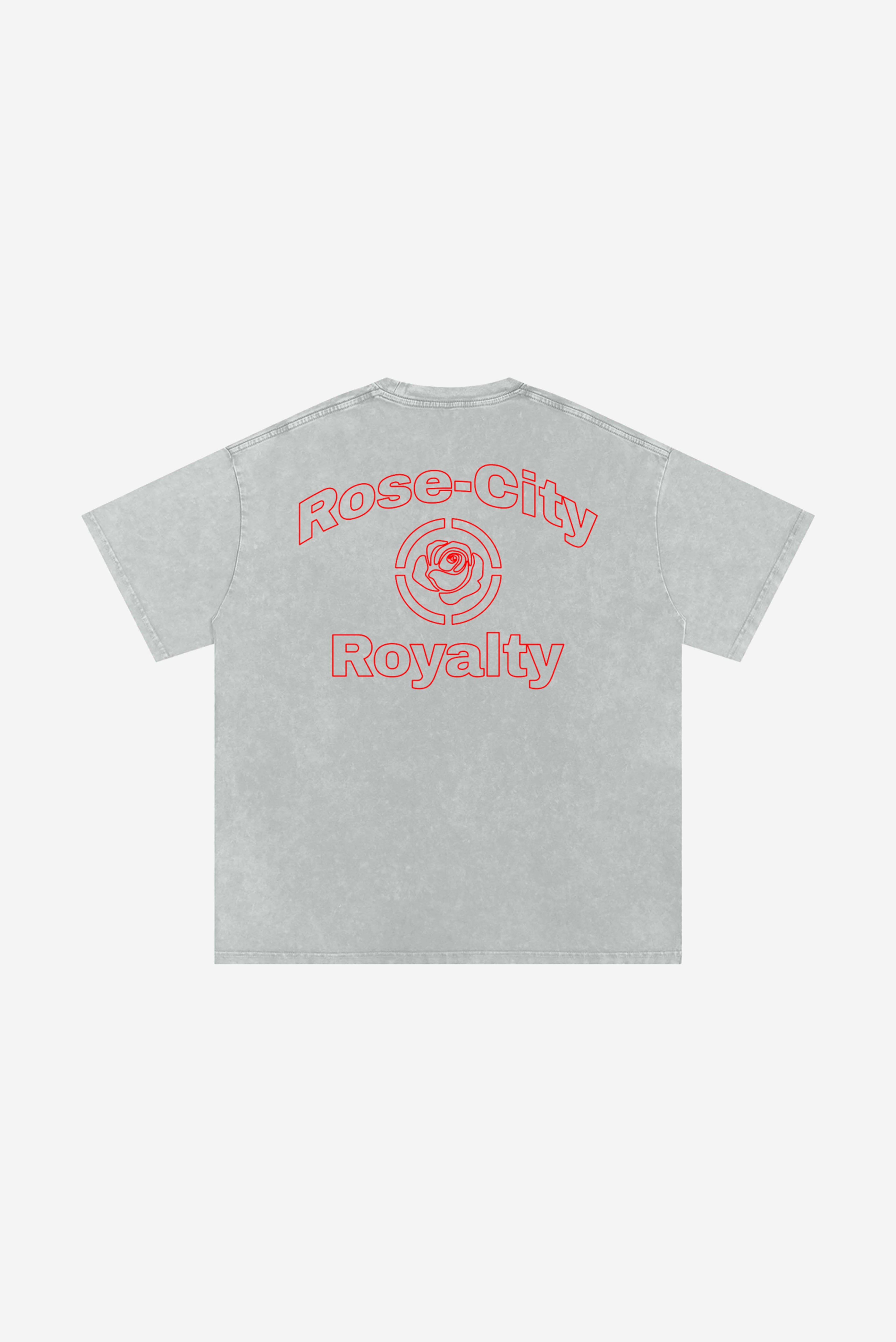 Rose-City Essential - Snow Washed T-Shirt (Grey)