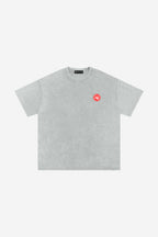 Rose-City Essential - Snow Washed T-Shirt (Grey)