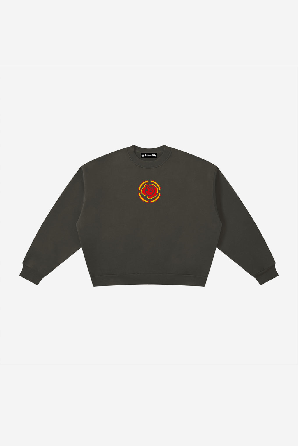 RC Concert V1 - Boxy Fleece Crewneck Sweatshirt (Dark Grey)