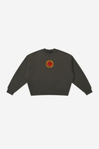 RC Concert V1 - Boxy Fleece Crewneck Sweatshirt (Dark Grey)