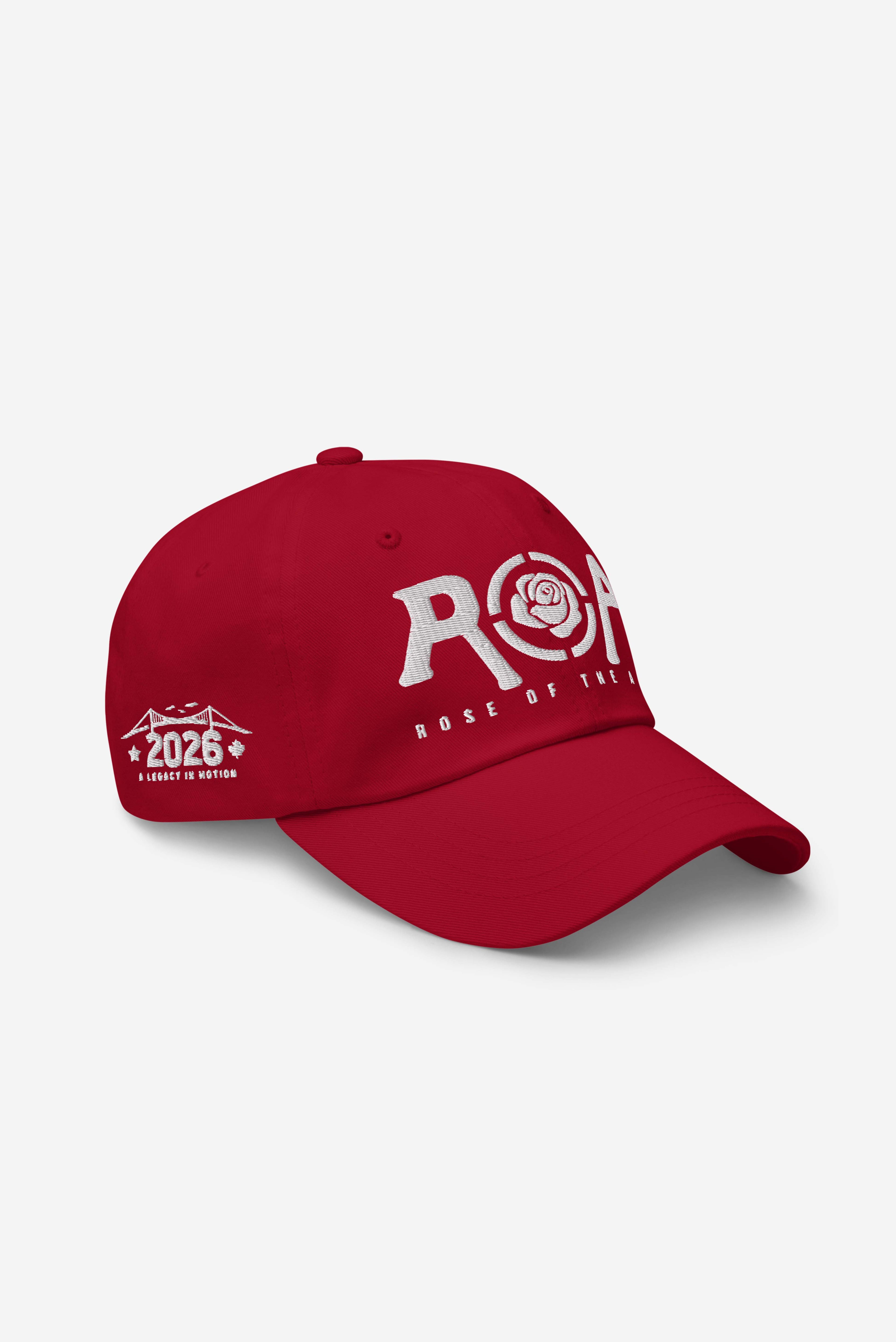 Rose of the Area - Dad Hat (Red)