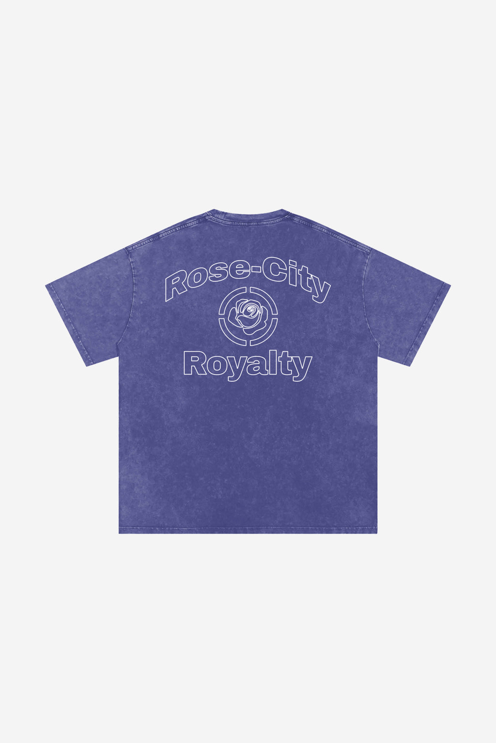 Rose-City Essential - Snow Washed T-Shirt (Purple)