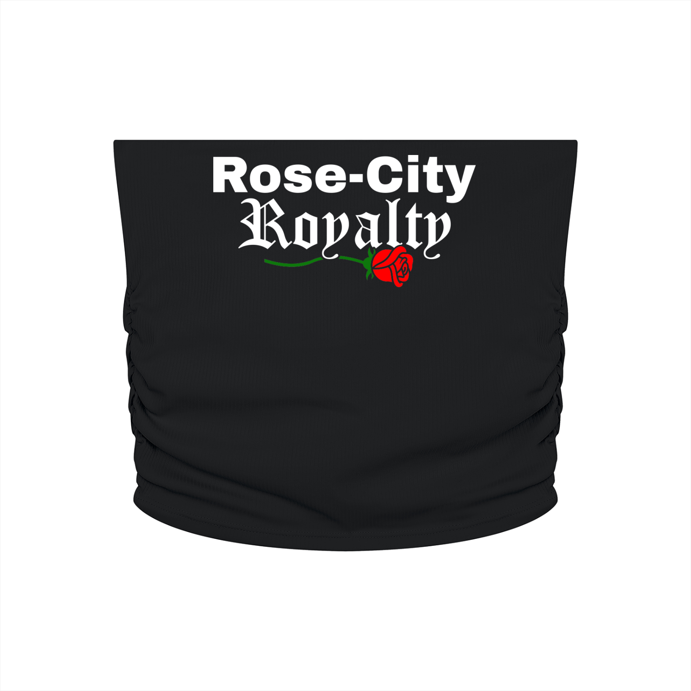 Women’s Ruched Cropped Yoga Tube Top