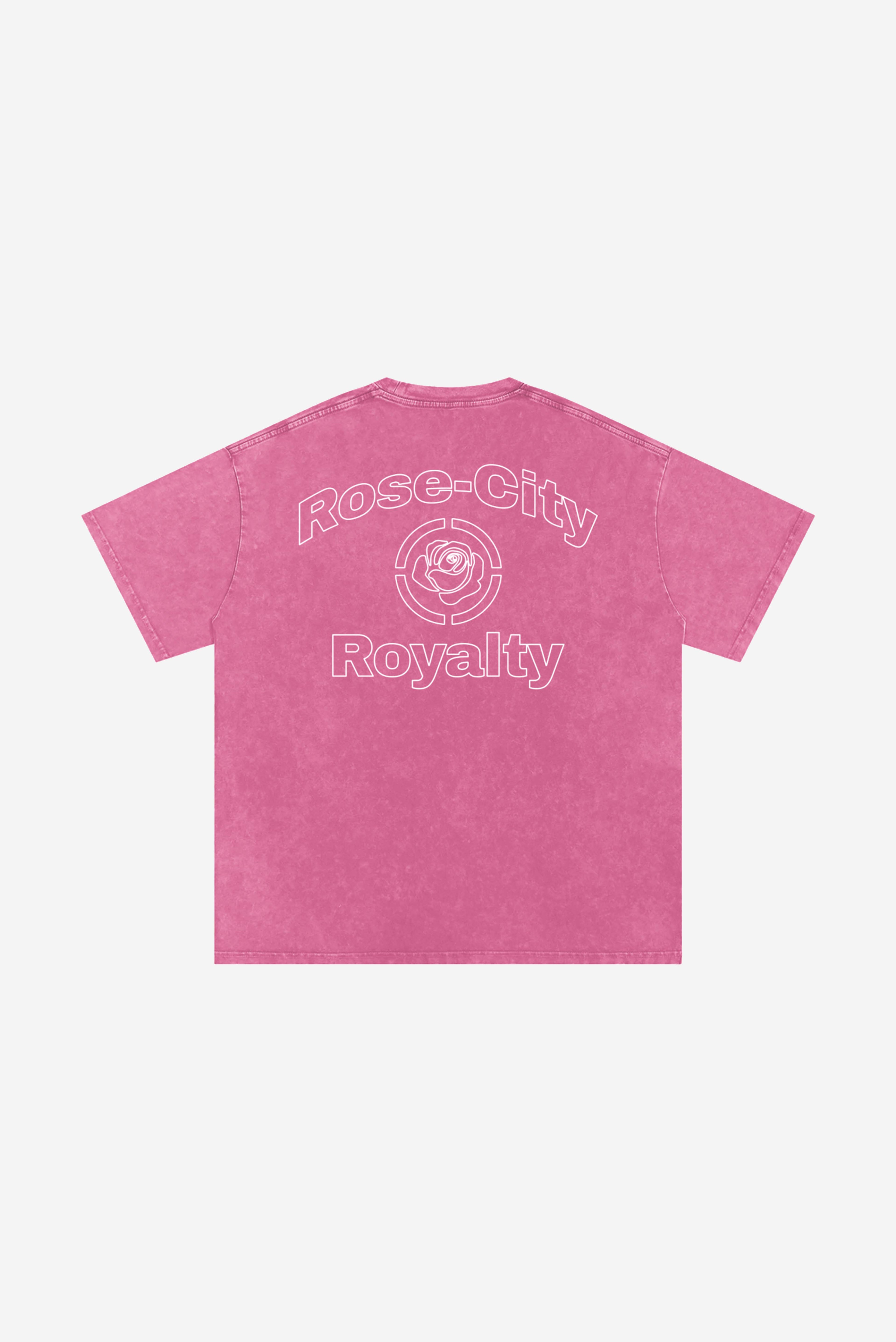 Rose-City Essential - Snow Washed T-Shirt (Plum)
