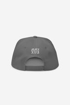 Rose-City - Logo - A Frame Flat Bill Cap (Grey)