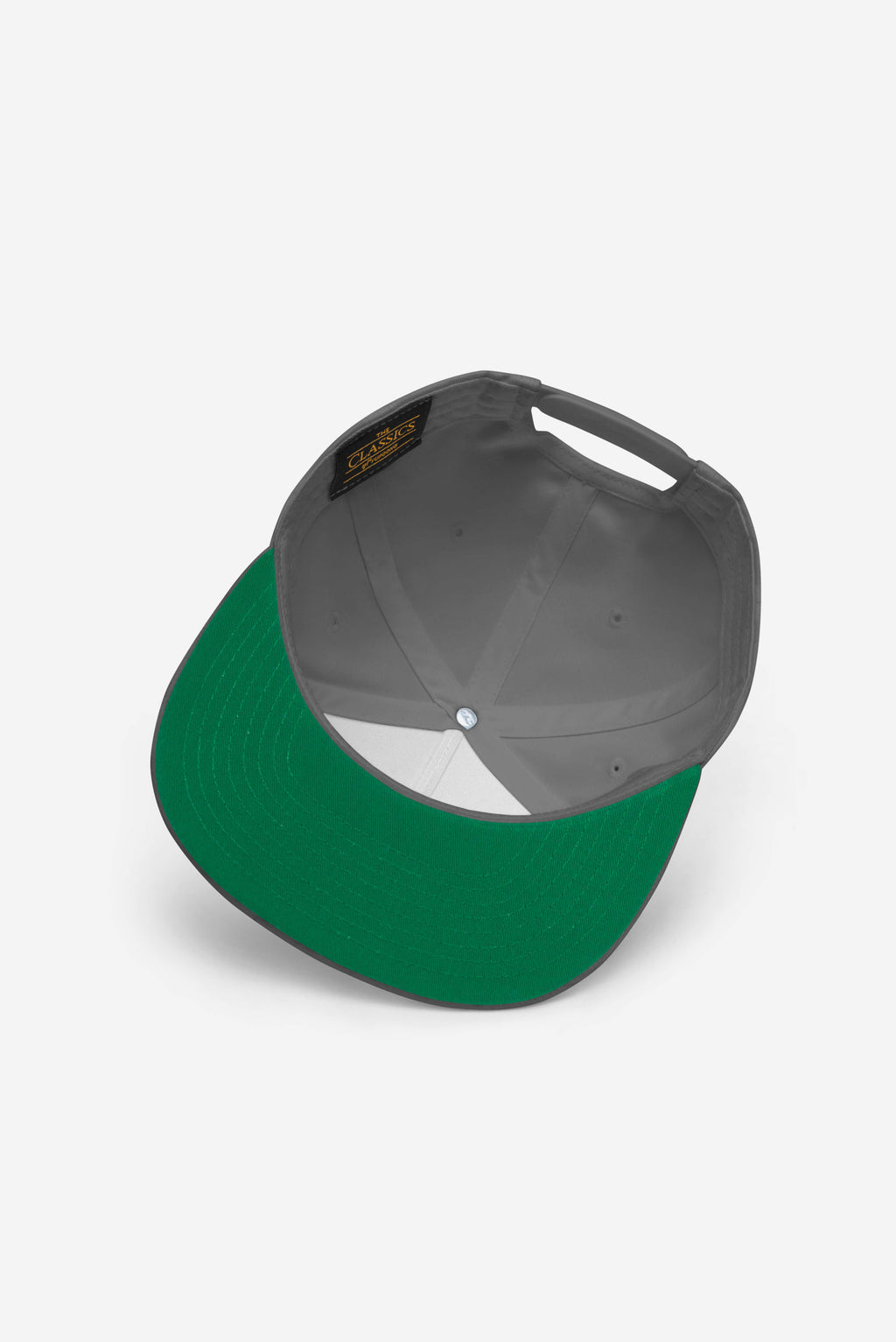 Rose-City - Logo - A Frame Flat Bill Cap (Grey)