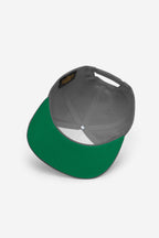 Rose-City - Logo - A Frame Flat Bill Cap (Grey)