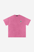 Rose-City Essential - Snow Washed T-Shirt (Plum)