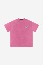 Rose-City Essential - Snow Washed T-Shirt (Plum)