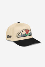 Rose City Ambassador - 5 panel cap (Cream/Black)